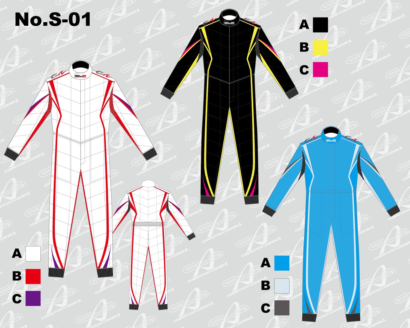 CLAレーシングスーツ No.1