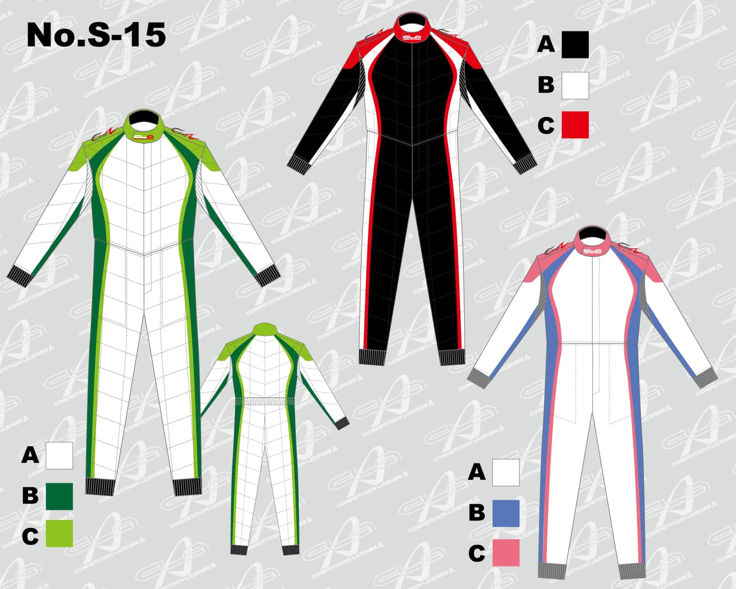 CLAレーシングスーツ No.9