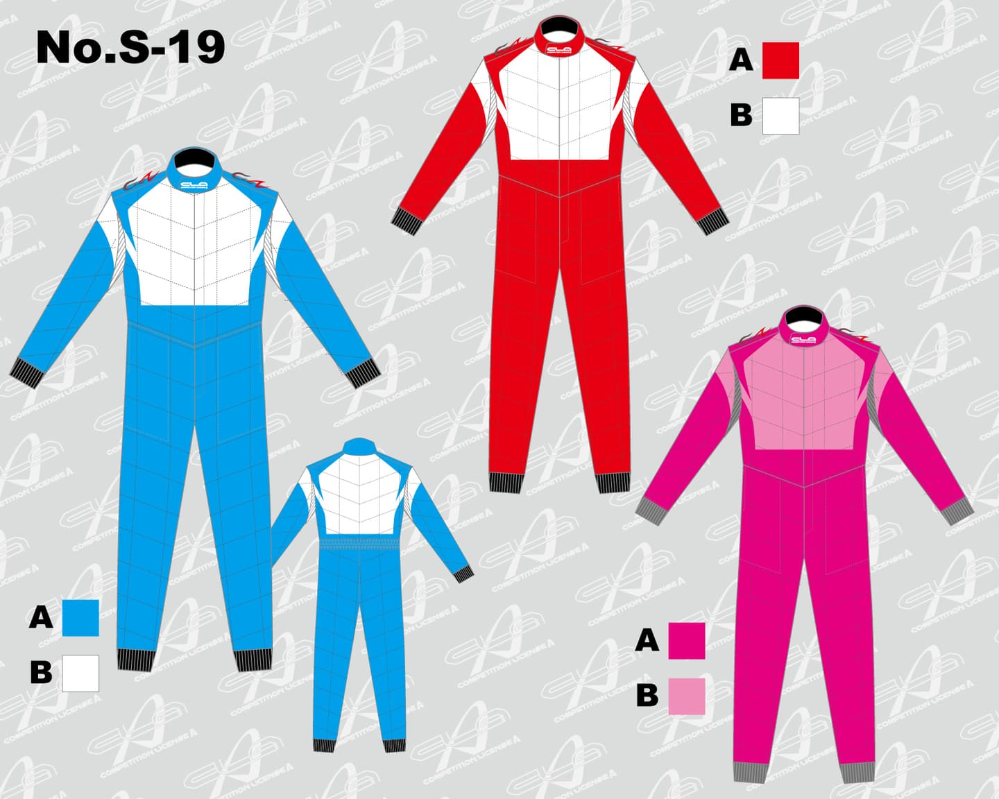 CLAレーシングスーツ No.9