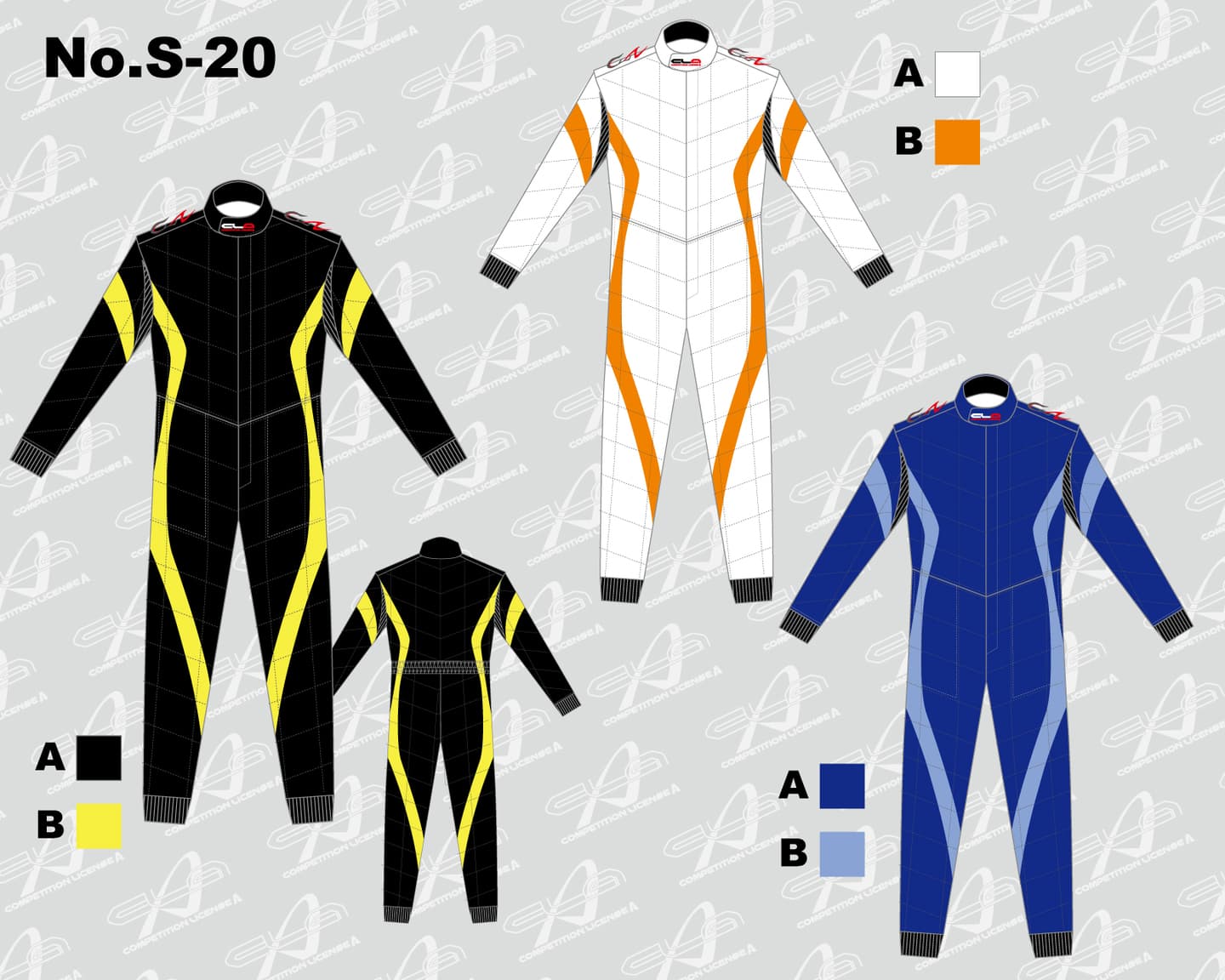 CLAレーシングスーツ No.9