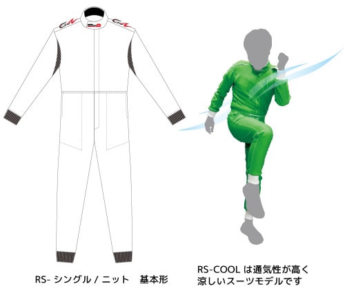 CLAレーシングスーツ RSシングル