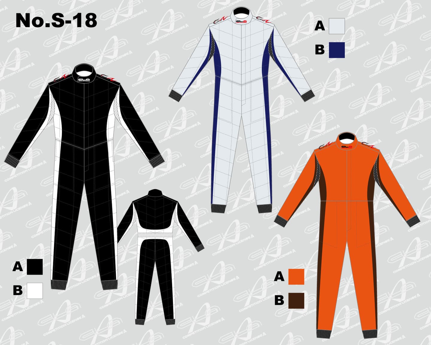 CLAレーシングスーツ No.12