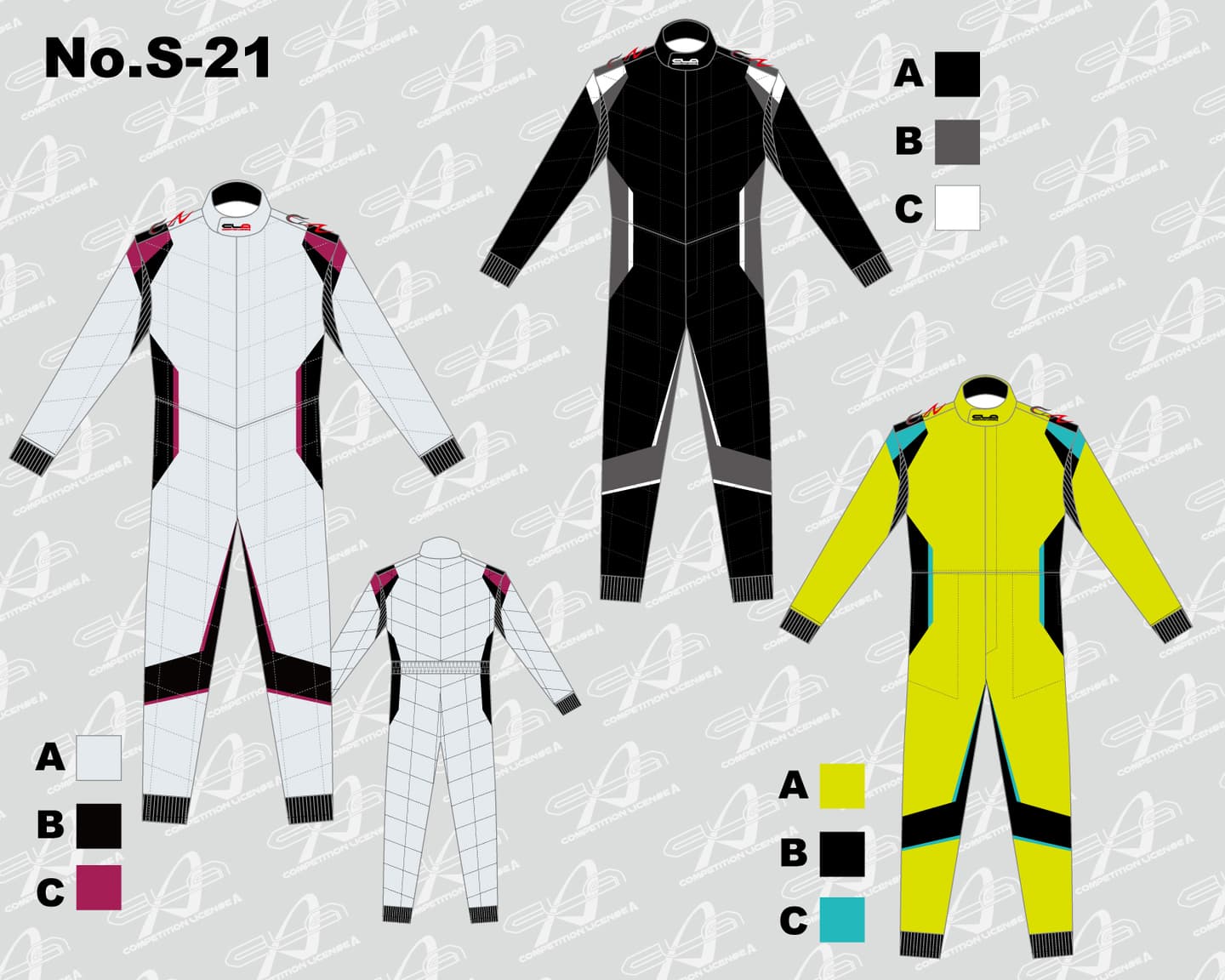 CLAレーシングスーツ No.9